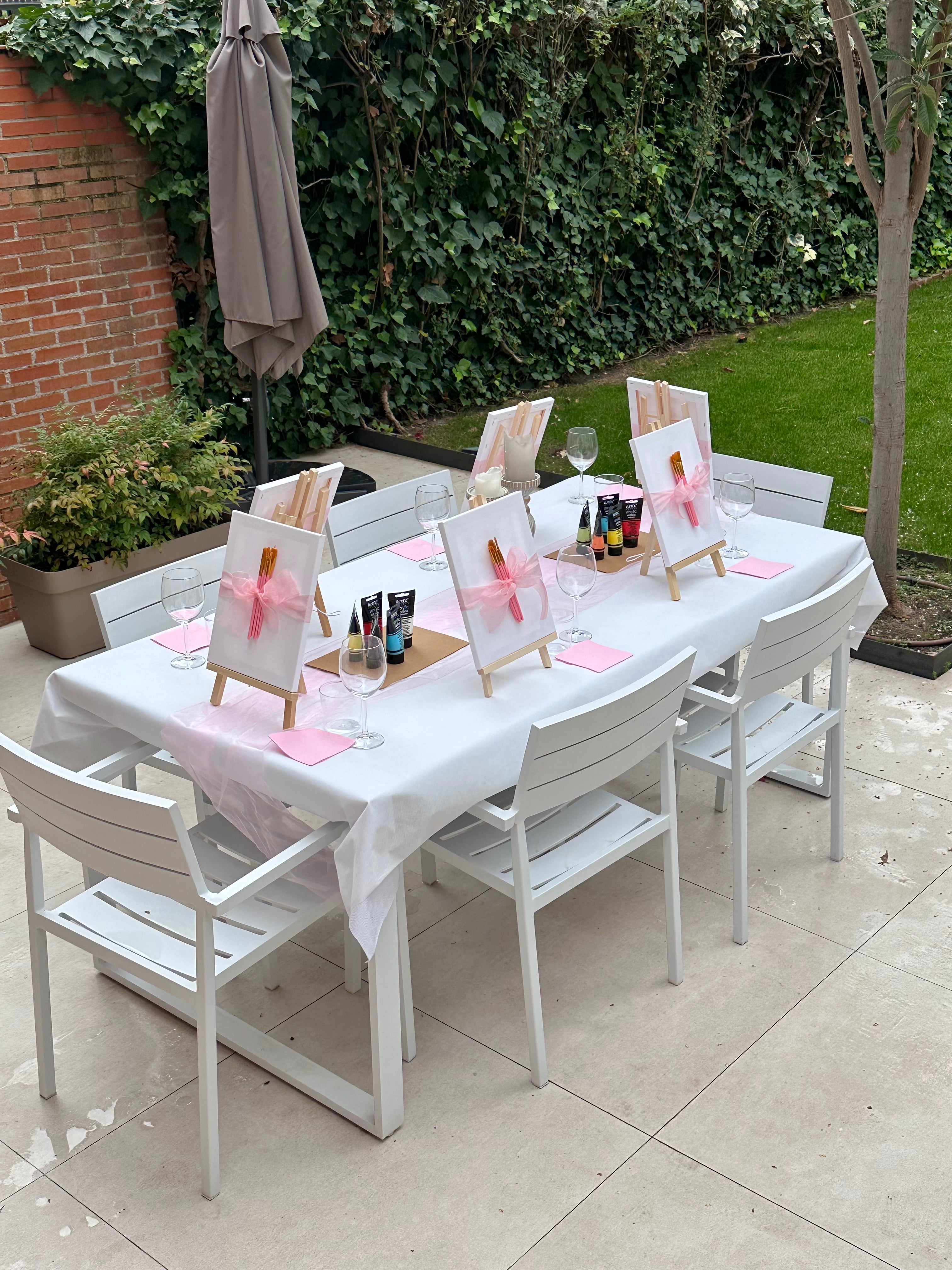 Talleres de pintura y vino en Madrid